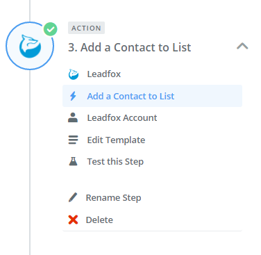 Facebook Zapier Leadfox