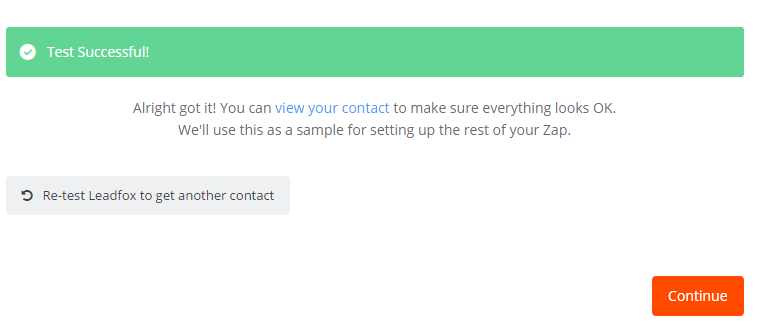 Facebook Zapier Leadfox