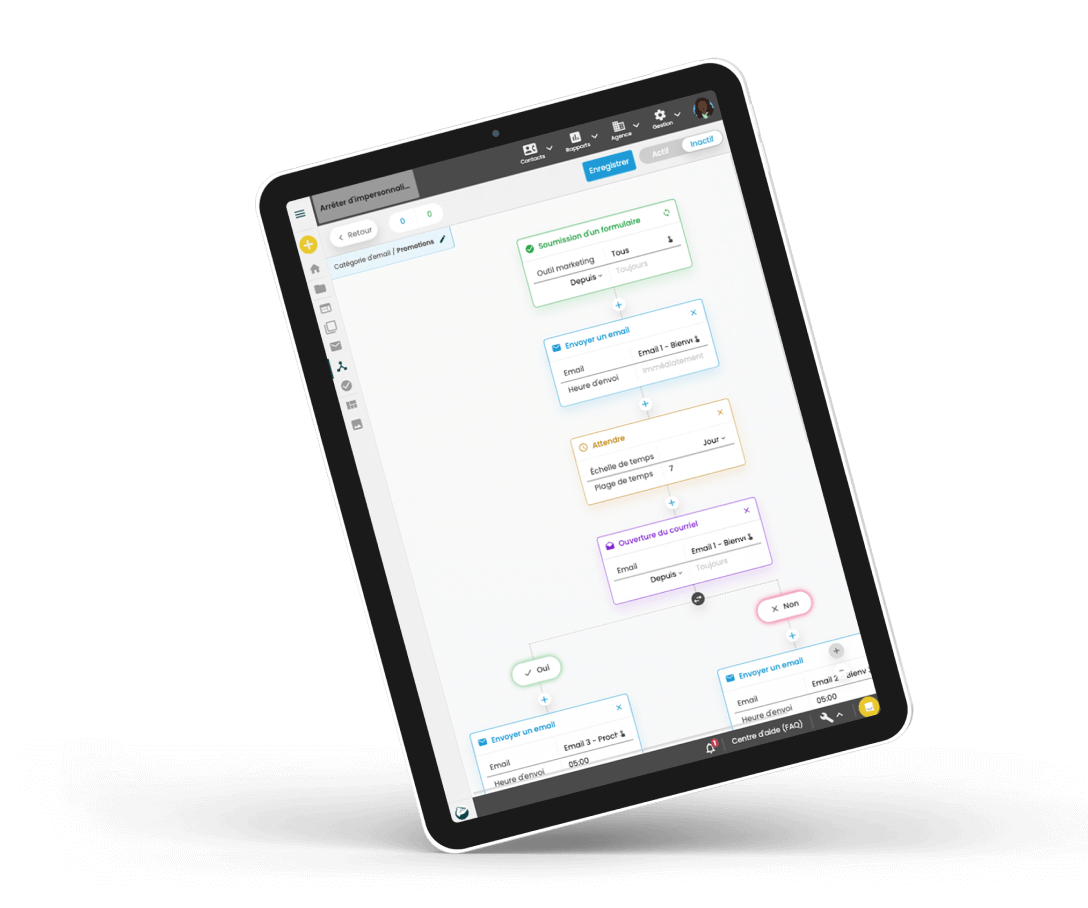 Générez automatiquement de nouveaux prospects et des prises de contact