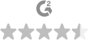 G2 logo with a 4.5-star rating