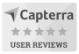 Capterra user reviews badge