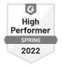 G2 High Performer Spring 2022 badge